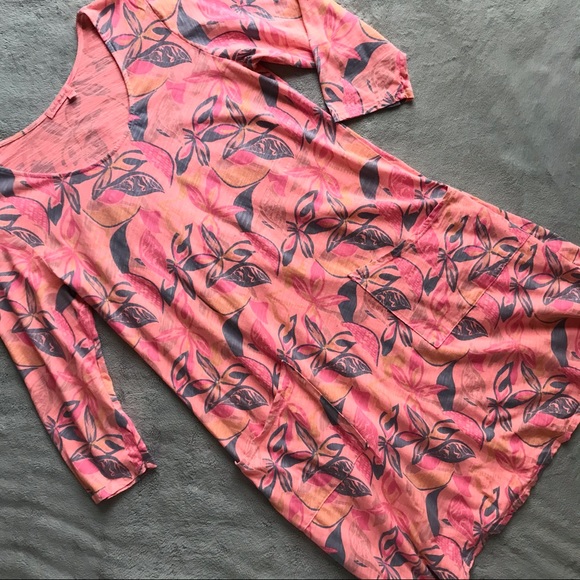 fresh produce Dresses & Skirts - Fresh Produce Dalia Cotton Pocket Dress Hawaiian L